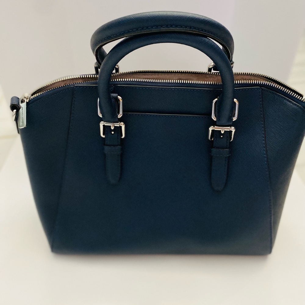 Blue  leather Michael Kors bag